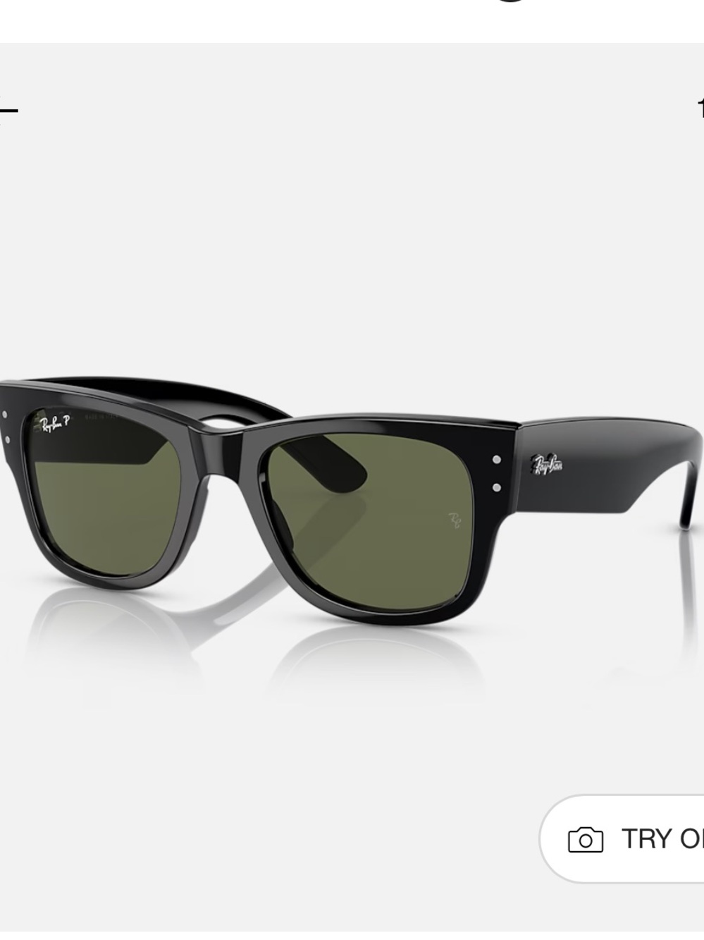 Ray-Ban Mega Black Wayfarer Polarized